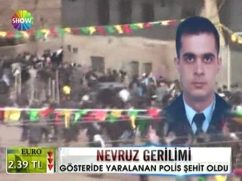 Cizrede saldırıya uğrayan polis şehit oldu - 21 mart 2012