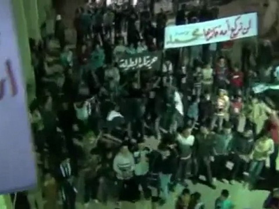 فري برس حلب  حــريتان أربعاء الوفاء لأم الشهيد  21 3 2012