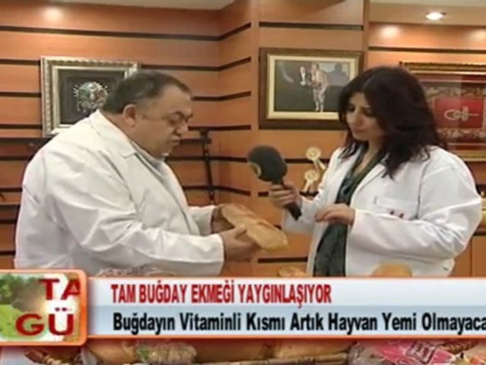 TAM BUĞDAY EKMEĞİ YAYGINLAŞIYOR 14.03.2012