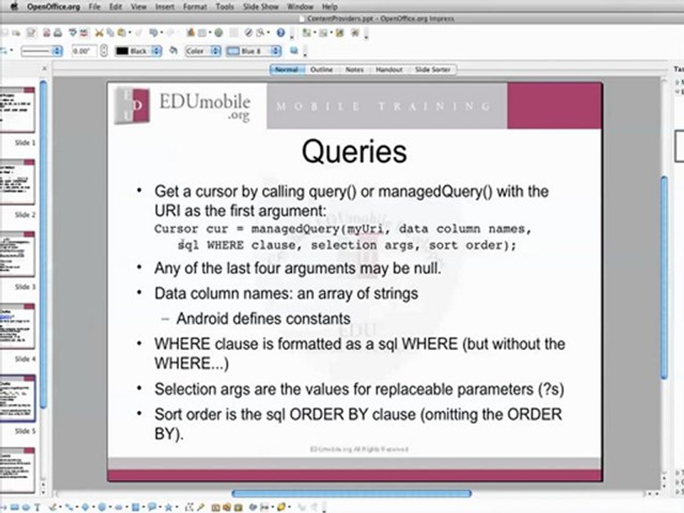 ContentProvider - Discussion