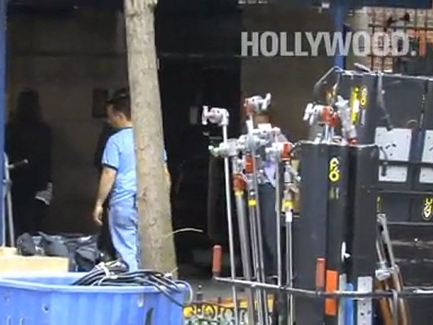 Ed Westwick filma para