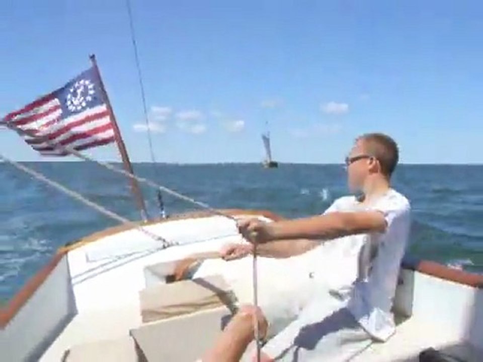 Cam at the Helm