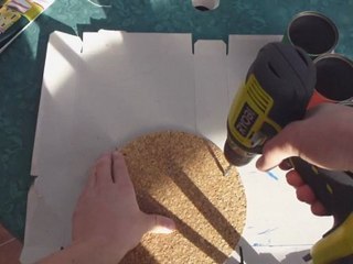 how to make a tin can organiser