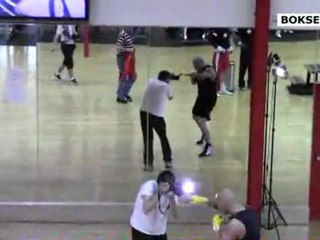 Szpilka - Marbra: "Szpila" na treningu otwartym - rozgrzewka