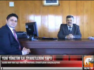 Aliağa MHP İlçe Yönetimi Protokol Ziyaretleri