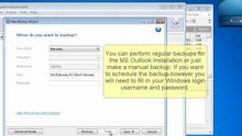 Backup Microsoft Outlook XP