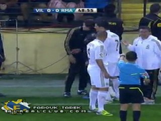 طرد مساعد مورينهو في مباراة فياريال بدون سبب