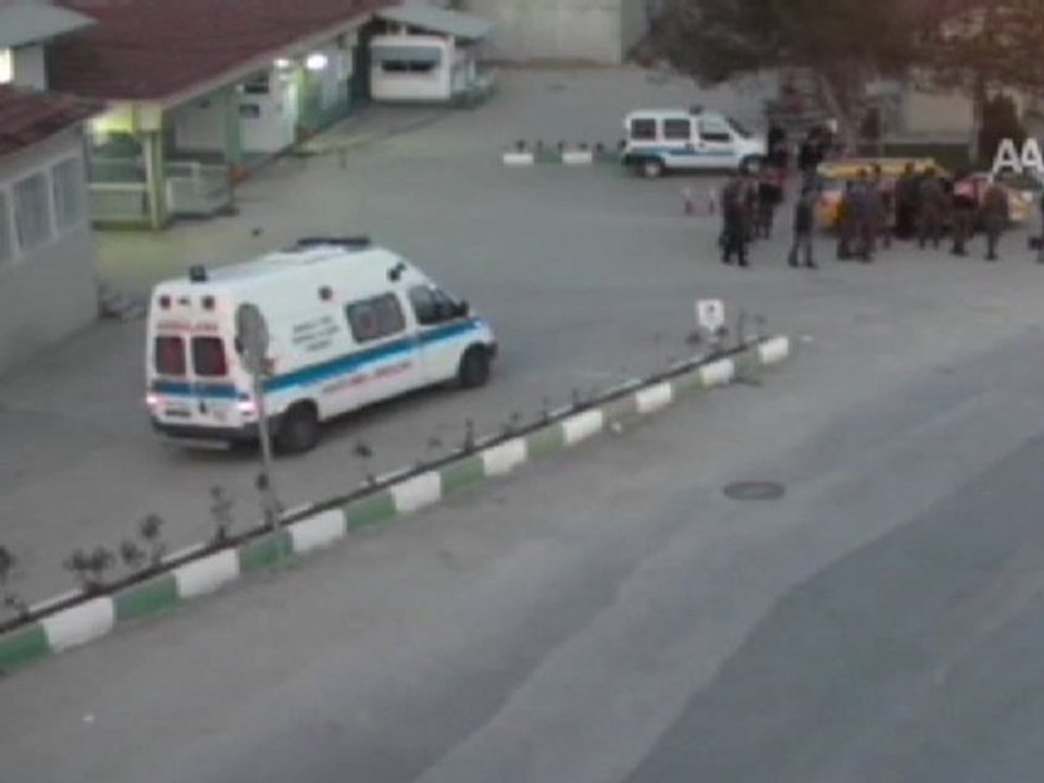 Hükümlü kadının kaçırılma anı görüntülendi