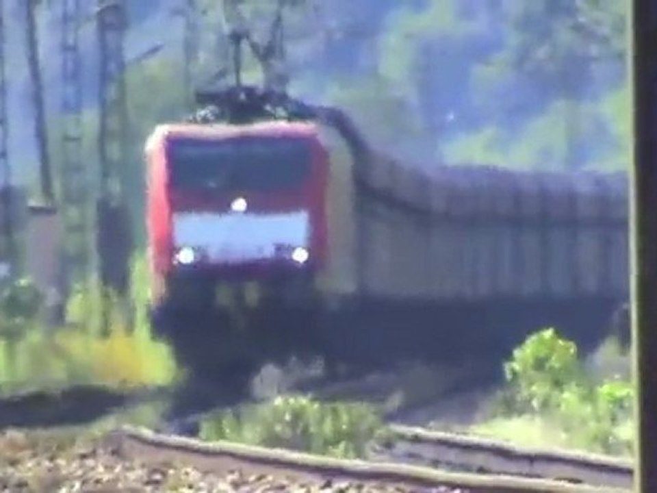 Züge in pommern an der mosel, rts er20, 2x br181, 2x br189, br143, 2x br426