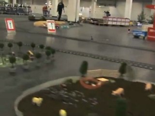 Echtdampftreffen Köln 2008 Eine Runde Mitfahrt fünf Zoll Spur Gmeinder Feldbahn