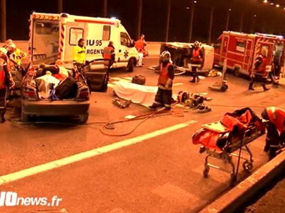 Simulation d’un accident sur l’A1