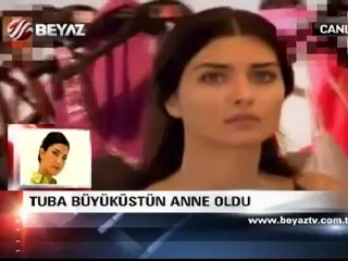 Tuba Büyüküstün Anne Oldu