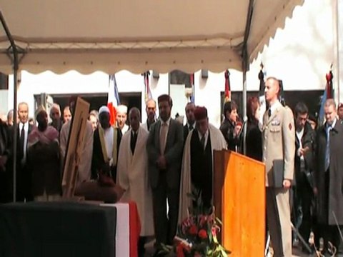 Obsèques de Mohamed Farah ChemsEddine LEGOUAD à la Mosquée de Lyon