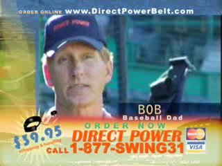 Infomercial for the Direct Power Hitting Belt