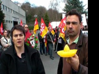 Le Télégramme : les salariés grévistes décernent le prix presse citron au journal