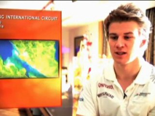 F1 - Hulkenberg presenta il circuito di Sepang