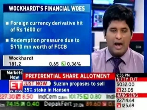 Wockhardt plans to raise Rs 800 cr via preferential shares