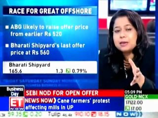 Bharati -ABG Shipyard gets approval for Great Offshore bid