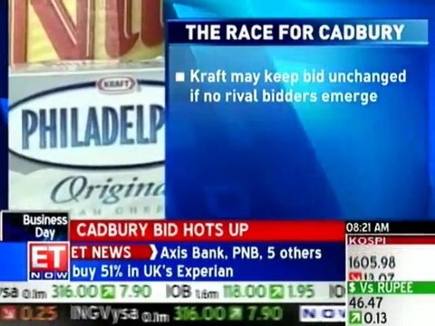 Cadbury bid hots up; Kraft may raise offer