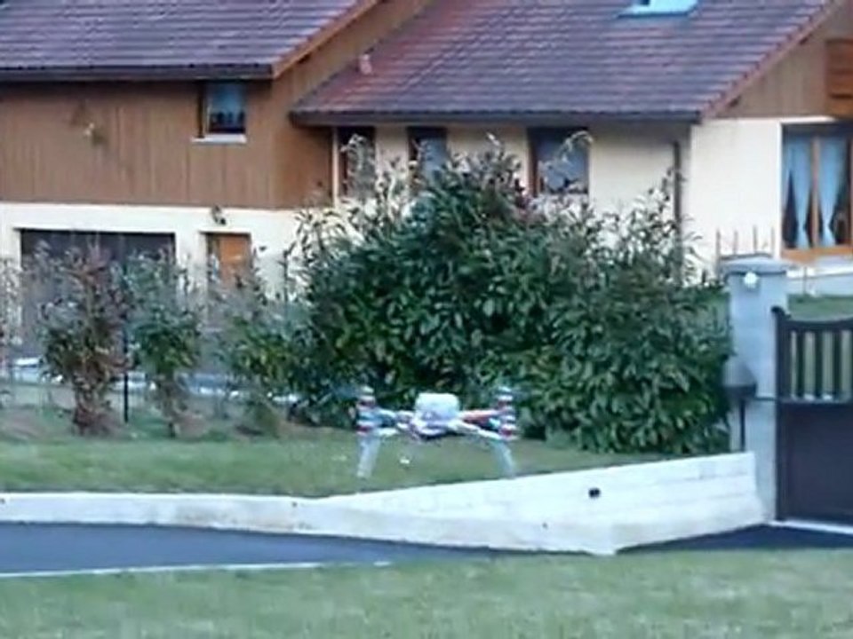 22 mars 2012 - Le drone est enfin stable ;)