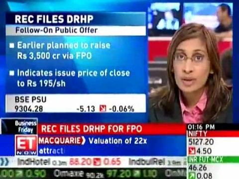 Rural Electrification Corporation files DRHP for FPO