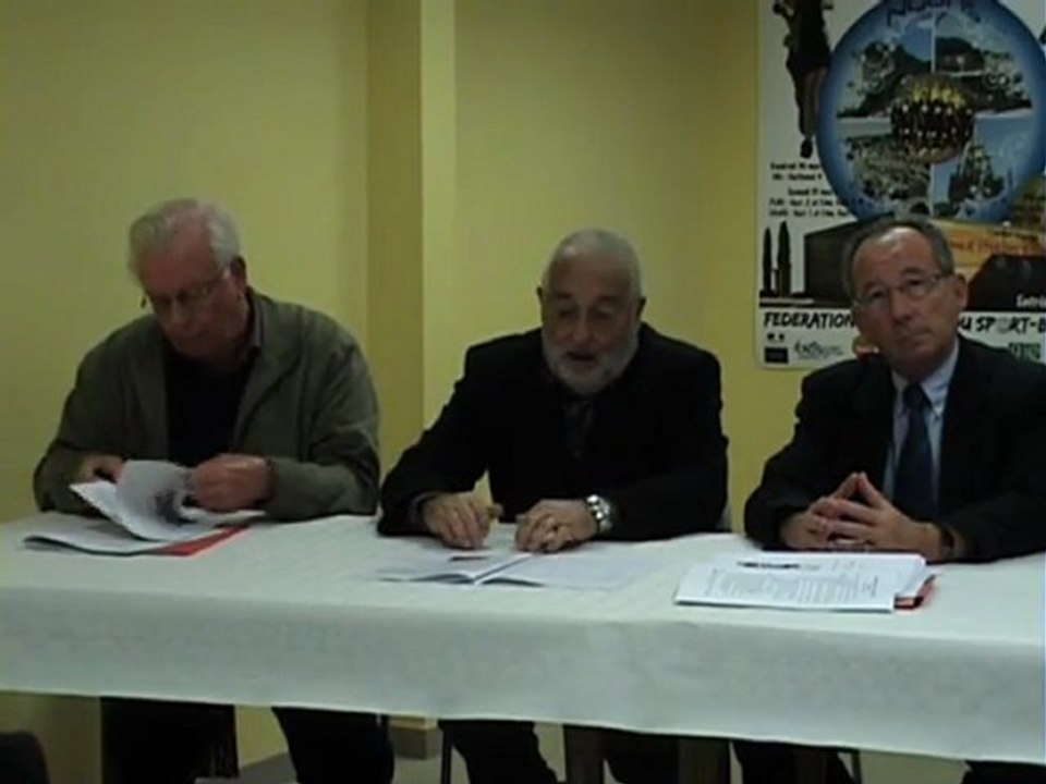 Championnat de France des clubs, Nyons 2012, conférence de presse