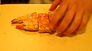 sushi cutting lesson
