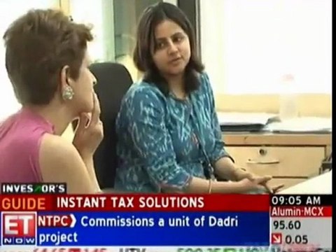 ET Now exclusive: Instant tax solutions