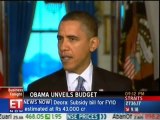 Obama unveils $3.83 trillion budget with massive deficits