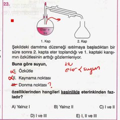 23 mart deneme kimya soru 23