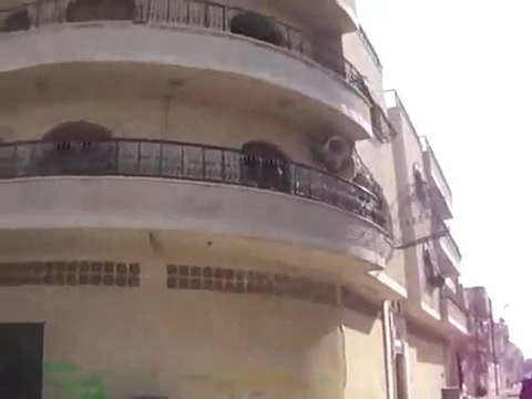 حماه - حميدية - الدمار الذي خلفته عصابة الاسد-22-3-2012