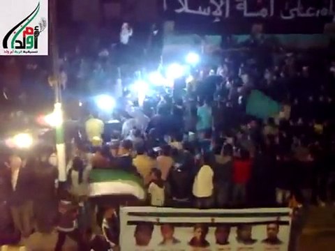 فري برس درعا مسائية ام النشامى ام ولد نصرة للمدن المنكويه 22 3 2012