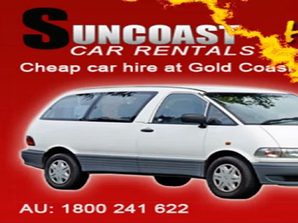 Gold Coast Car Rental - Suncoast Car Rentals