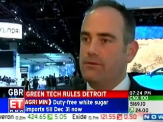Green technology rules Detroit Auto Show