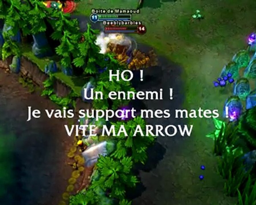 Corbier et sa arrow magique