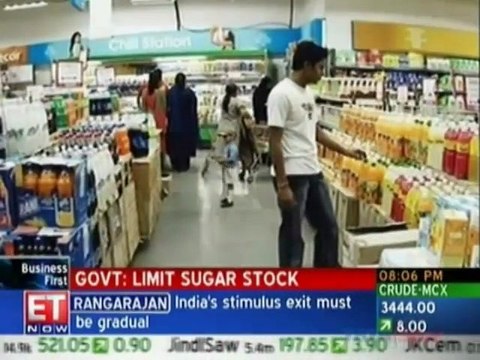 Govt tightens sugar stock holding limit