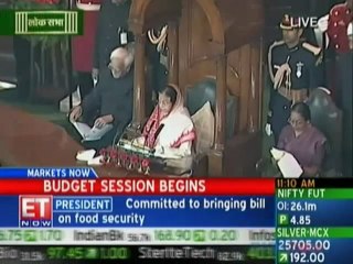 President's speech at Parliament's Budget session