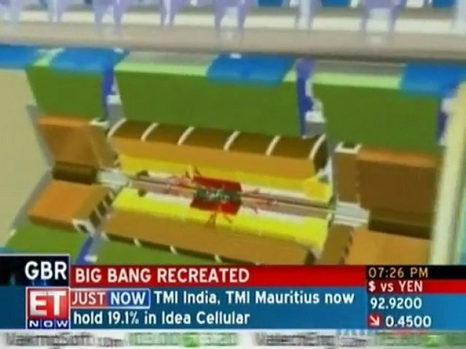 CERN scientists recreate how universe began