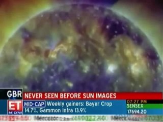NASA unveils new images of the Sun
