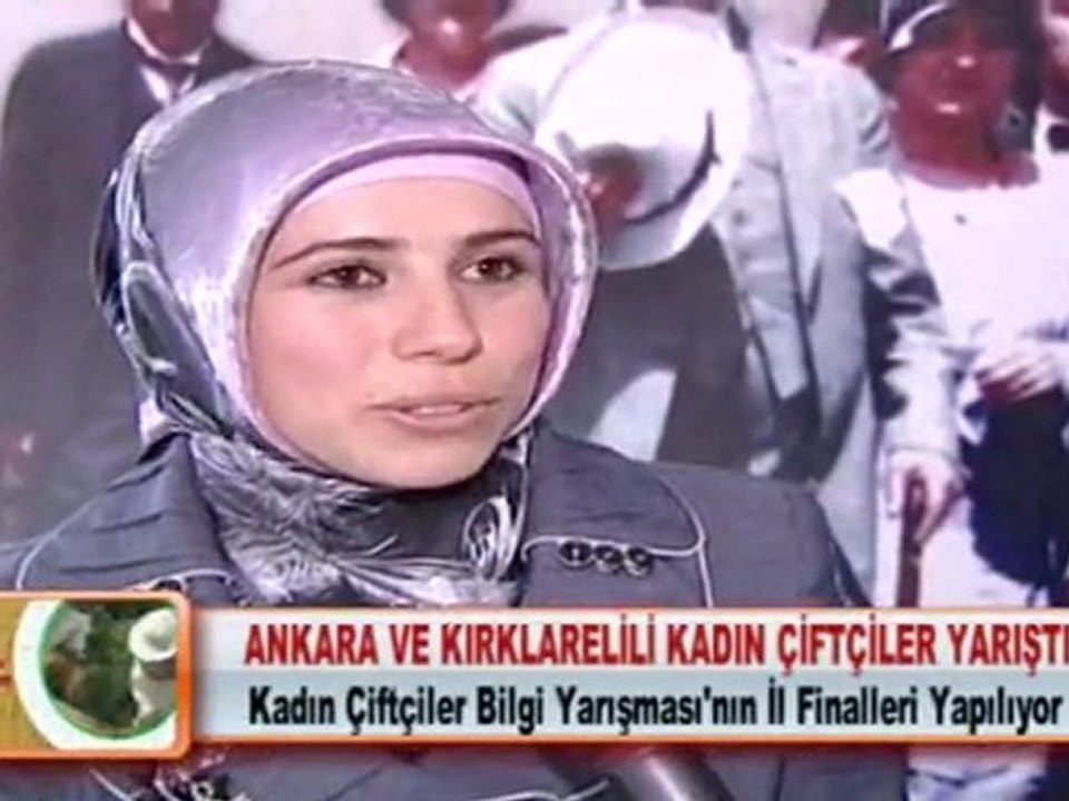 ANKARA VE KIRKLARELİLİ KADIN ÇİFTÇİLER YARIŞTI  16.03.2012