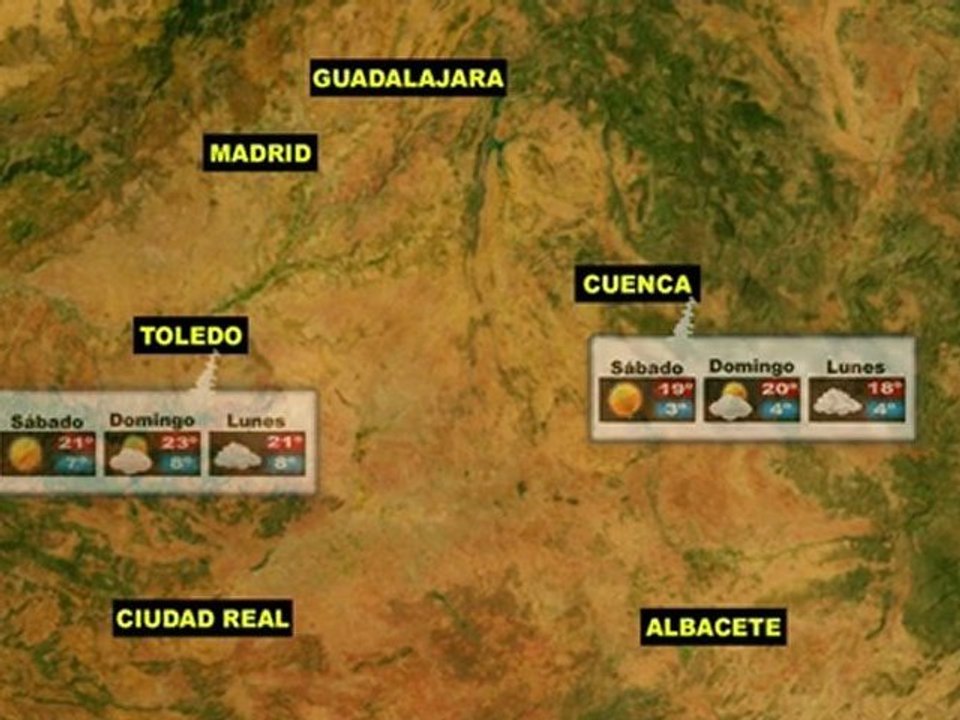 El tiempo en España por CCAA, previsión del viernes 23 al lunes 26 de marzo
