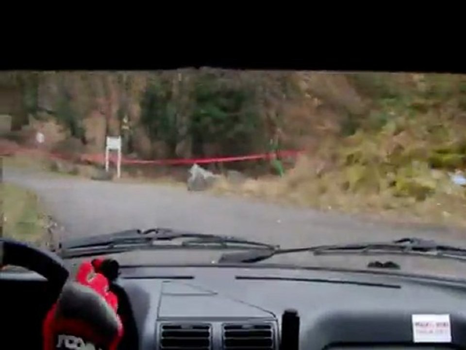 Caméra embarqué Es4 La route des 5 Chateaux - Florival 2012