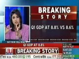 Indian economy grows by 8.8 per cent in Q1