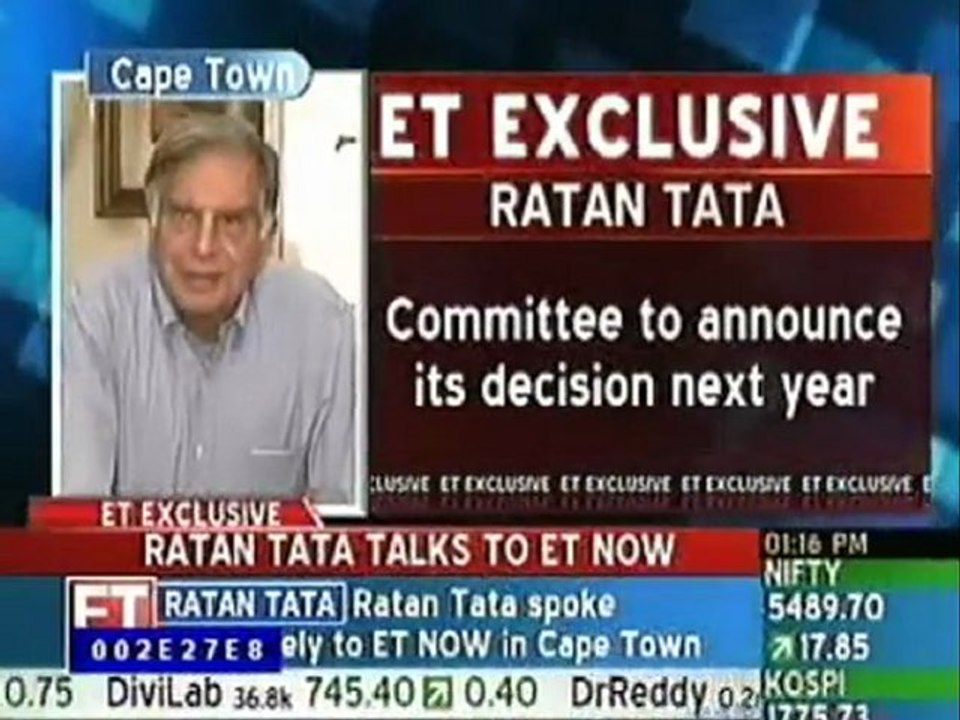 Looking forward to retirement, says Ratan Tata
