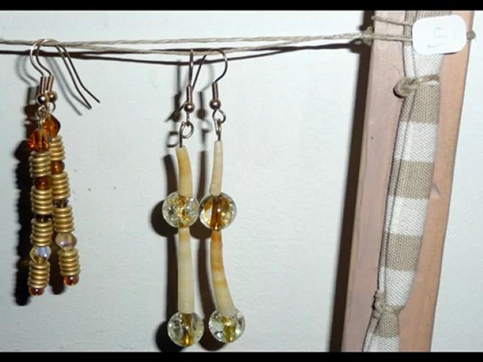Les boucles d'oreilles Mars 2012