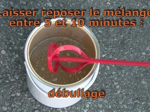 Fixateur peinture epoxy primaire sous couche mortier béton pierre métaux bois verre polyester