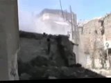 فري برس   حمص الصفصافة سقوط قذائف الهاون على المنازل 23 3 2012