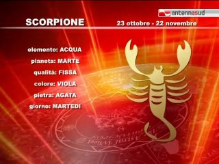 23.03.12 Segno per segno, l'oroscopo di Antenna Sud