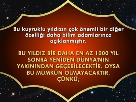 HZ. MEHDİ'NİN ÇIKIŞ ALAMETİ : İKİ UÇLU KUYRUKLU YILDIZ