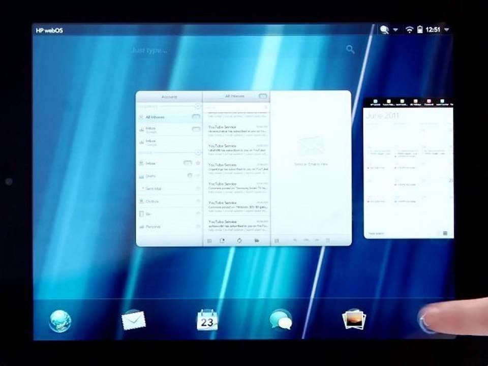 HP TouchPad video: Hands on review